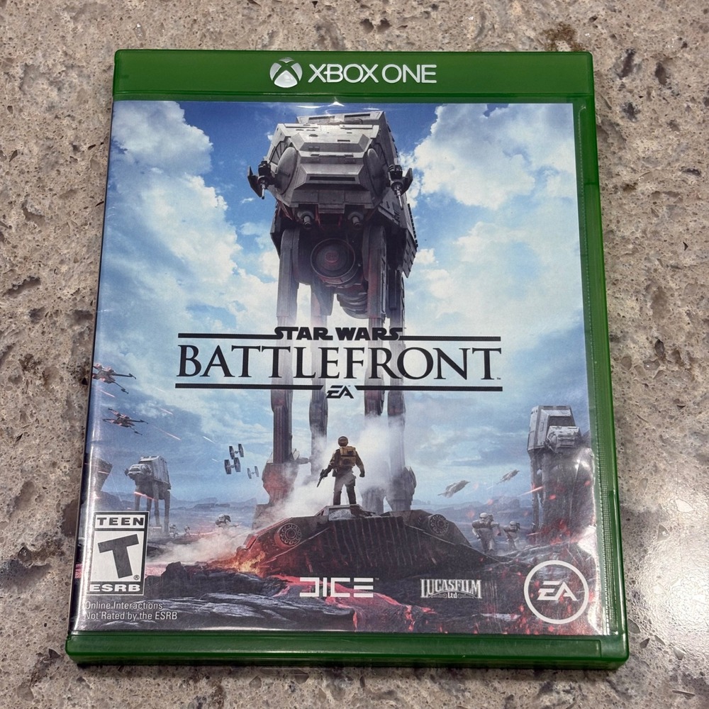 Star Wars Battlefront Xbox One Game Complete Disc Included Tested EA